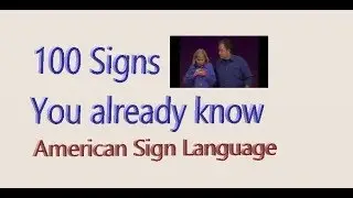 RSS Lesson 1a Instruction: 100 Signs you already know or understand