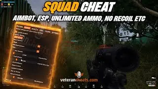 SQUAD HACK GAMEPLAY 🔥 WORKS IN 2025 - Squad Cheats - ESP, Aimbot, No Recoil, Unlimited Ammo