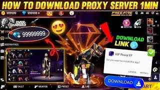 Free Proxy Server 🔥 | 100% Working | Fast & Secure 🚀#freefire  delet karke hi download kare ✅✅