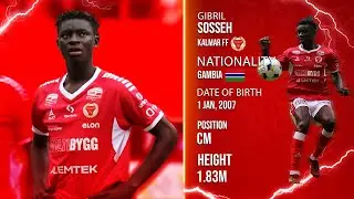 Gibril Sosseh ● Kalmar FF ● CM ● 2025 Highlights