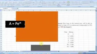 MAT 263 Exponential Functions Pe^rt