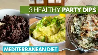 Healthy Mediterranean Diet Dips | easy mediterranean diet recipes