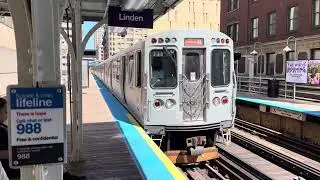 Midway Bound CTA Orange Line L 🚇 Arriving @ LaSalle/Van Buren