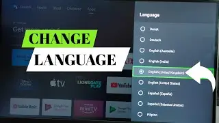How to Change Language in PHILIPS Android Smart TV