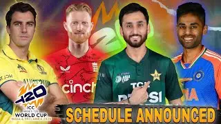 T20 World Cup 2026 Schedule Announced 😍 | All Matches & Venues Update ✅