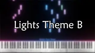 Lights Theme B | Roblox Piano