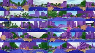 Helm.ai Full Scene Semantic Segmentation Grid