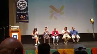 Parte de la exposici&oacute;n sobre Isla Santay en el 6to Congreso Nacional de Cultura Viva Comunitaria