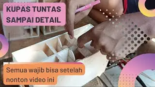 TUTORIAL ‼️CARA SEDERHANA PEMBUATAN BOX CLA 3 INCH, 77 SOUND MINIATUR JEPARA