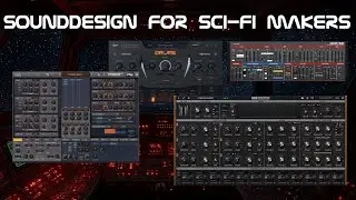 Sounddesign for Sci-Fi makers - Legend HZ and Zebra HZ Synthesizers