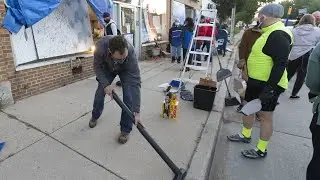 Police use tear gas on protesters in Wauwatosa and the community cleans up vandalized businesses