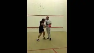 Neil hamilton personal training having fun bashing angus