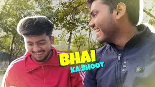 Aaj firse shoot karne chale gye 😋