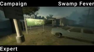 Left 4 Dead 2 - Full Playthrough | Campaign: Swamp Fever (No Commentary)
