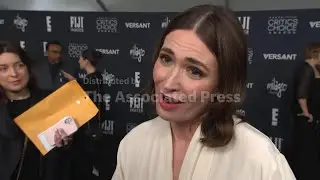 Karolina Wydra, Carrie Preston, Gabriel Luna arrive at the Critics Choice Awards