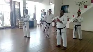 Supreme dojo karate life Black belt exam at Ludhiana