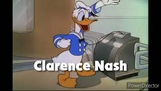 Clarence Nash as Donald Duck
