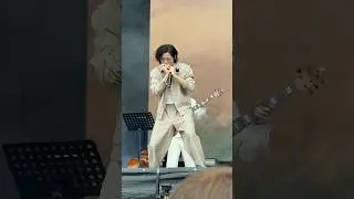 A harmonica solo at Clockenflap with Jace Chan