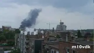 Rookontwikkeling brand restaurant KAM KWOK Gent 19/06/2012