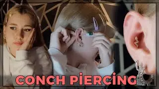 EVDE CONCH PİERCİNG (KULAĞIMIN İ&Ccedil;İNİ) DELİYORUM|piercing delimi hakkında deneyimlerim ve tavsiyeler💀