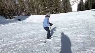 Vail Skiing - Last Day Practice Parkway to Avanti Lift