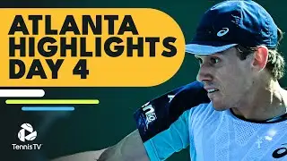 De Minaur Battles Duckworth; Isner, Brooksby Headline | Atlanta 2022 Day 4 Highlights