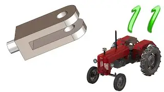 11- SolidWorks |Tractor|: arm caliper