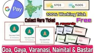 🔥 Google pay Go INDIA Rear Ticket Trick Live 🔴 || Go india Google pay ticket trick 🔥