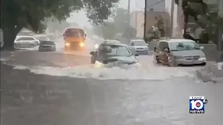 Floods drench Little Havana