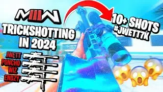 THE CRAZIEST UNSETUP MW3 TRICKSHOTTING IN 2024(10 SHOTS)