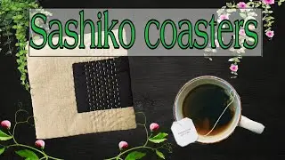Учебники подстаканники Сашико | Простой проект сашико # 27