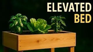 EASY Build: The Perfect-Height Elevated Cedar Bed for SENIORS (DIY)