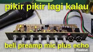 wajib tahu,HILANGKAN dengung pada digital echo plus tone control model kaya gini.