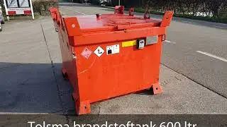 Tolsma brandstoftank 600 ltr.