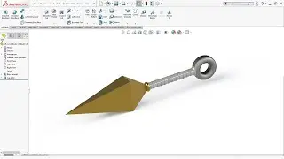 SolidWorks Beginner Tutorial | Spear