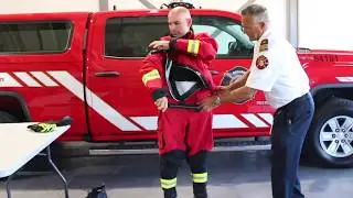 NRS Rescue Suit Training