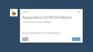 Addison Rae - Aquamarine (CHICITA Remix)