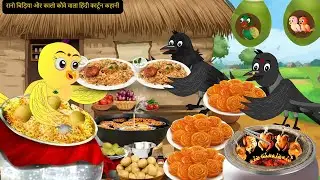 कार्टून |Rano Chidiya Ki New Hindi Kahaniyan |NEW Episode Chidiya Wala Cartoon |Chidiya Kauwa Kahani