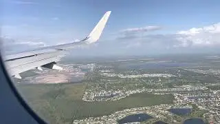 American Airlines A321neo - PHL - MCO Landing at Orlando Airport