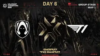 TH vs. T1 &mdash; VALORANT Champions Paris &mdash; Group Stage &mdash; Map 01