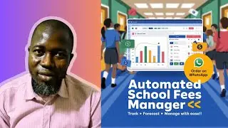 Automated School Fees Collection Manager in Excel | Track, Forecast & Manage Easily