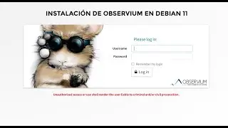Instalaci&oacute;n de Observium en Debian 11 (2024)