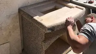 БЕТОННИЙ МАНГАЛ/БАРБЕКЮ замовити/монтаж в Одесі 🔥 ЯК ЗІБРАТИ БЕТОННИЙ МАНГАЛ? 