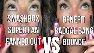 💥 Тушь Benefit BADgal Bang! Bounce против Smashbox Super Fan | Честное сравнение и тест на стойкость
