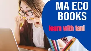 Master of economics books #mdu #ma #economics