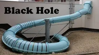 Atrium Hotel (Nov&yacute; Smokovec) - Tobog&aacute;n čierna diera/ Black Hole waterslide