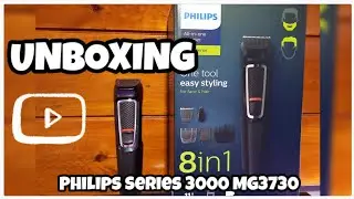 AFEITADORA y cortadora de pelo Philips Series 3000 MG3730 #UNBOXING #GameplayDesdeelsofá