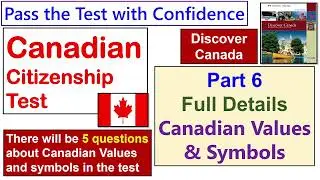 Canadian Values and Symbols | Canadian Citizenship test Part 6 #canada #canadiancitizenshipexam
