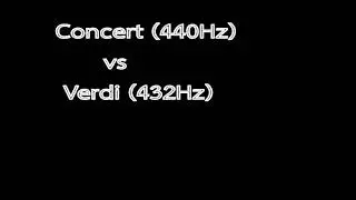 [demo] Concert (A=440) pitch vs Verdi (A=432) pitch. (difference emphasised by being simultaneous.)