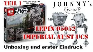 Lepin 05052 Imperial AT-ST - UCS - Unboxing und erster Einruck